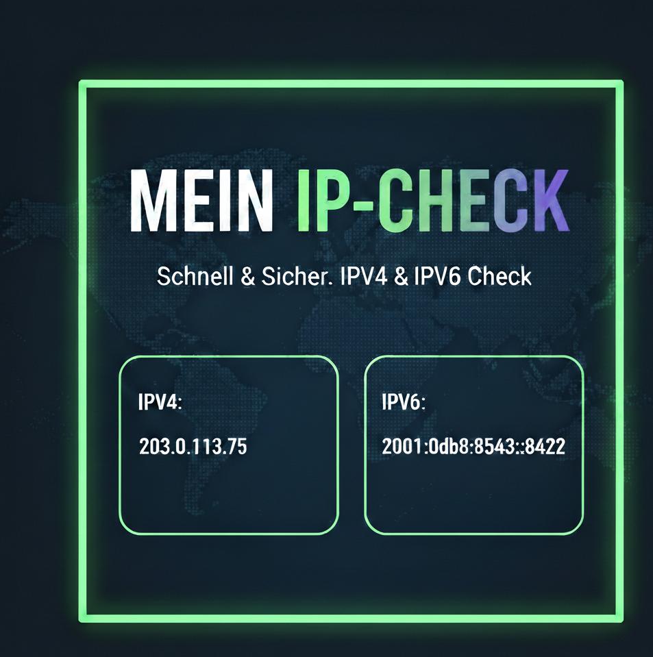 Mein eigenes Tool zur schnellen Ermittlung von IPv4- und IPv6-Adressen. Ich stelle hierfür eine kostenlose JSON-API bereit, die bereits in zahlreichen anderen Projekten und Skripten zum Einsatz kommt.